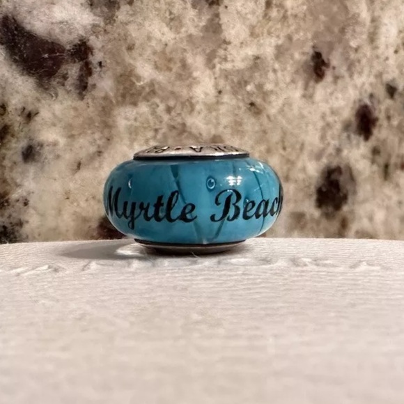 Pandora Authentic South Carolina Exclusive Myrtle Beach Murano Charm